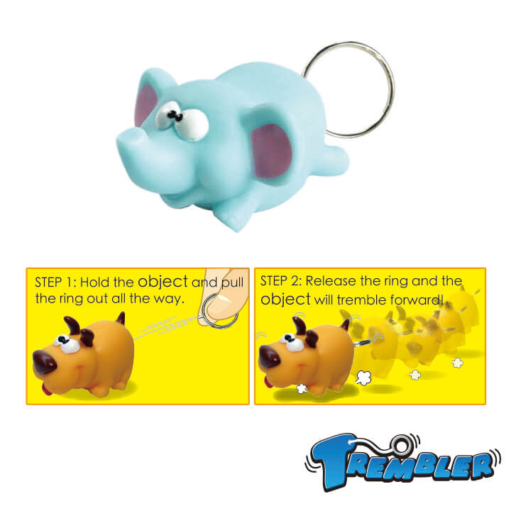 Trembler Keychain Animal Series F4085-17BBD