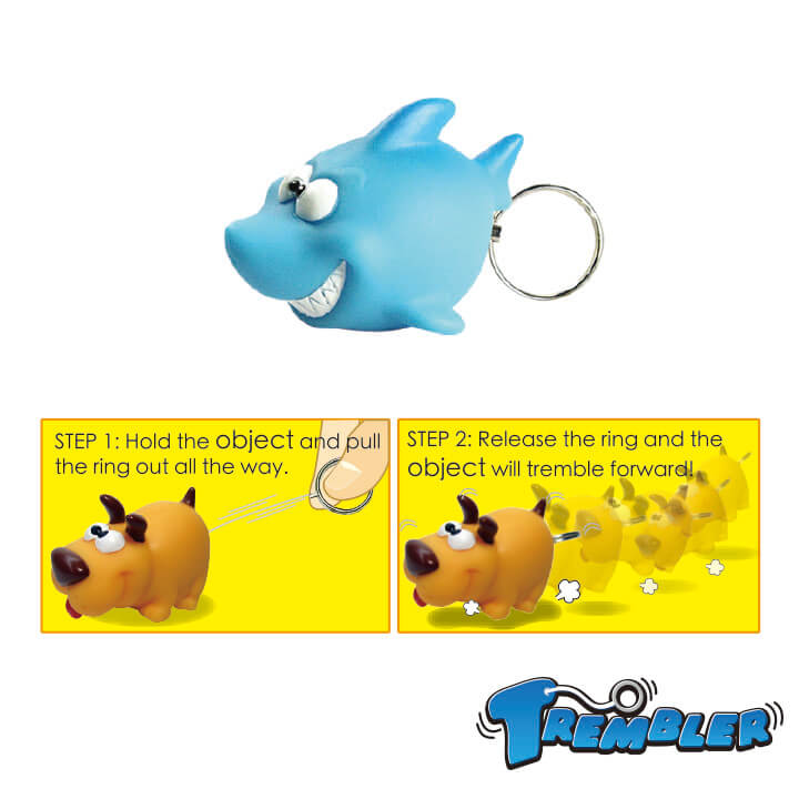 Trembler Keychain Ocean Series F4085-17CCD