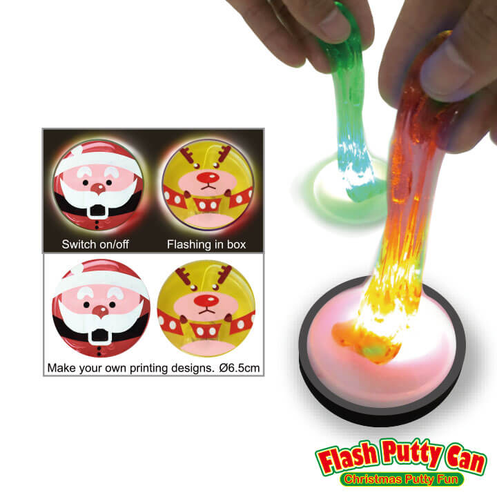 Flash Putty Can Christmas Series FY5-F035-B