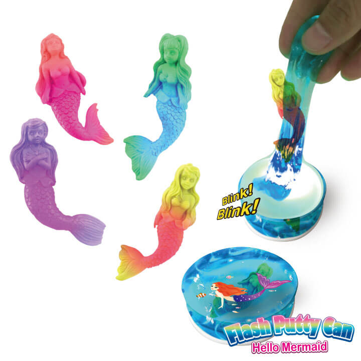 Flash Putty Can Hello Mermaid Series FY5-F035-C