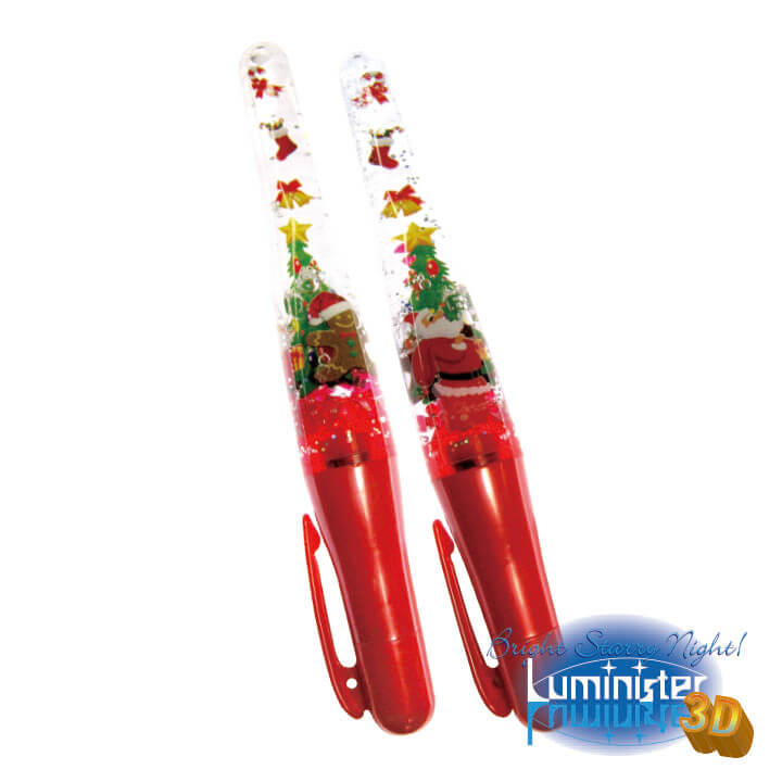 3D Luminister Merry Christmas Pen F1313-1RRRP