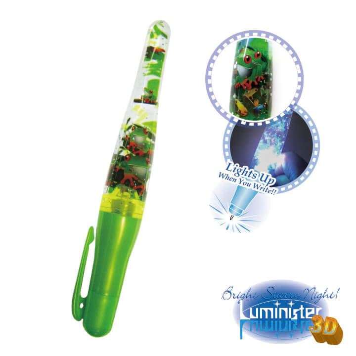 3D Luminister Tree Frog Liquid Pen F1313-1RVVP