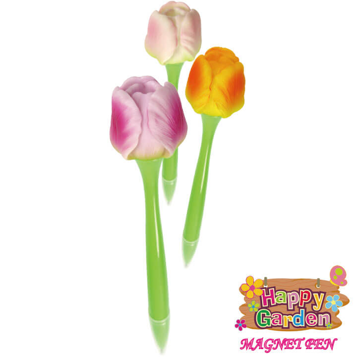 Happy Garden Pen Tulip Series Flower Design Pen F2047-1YBBP