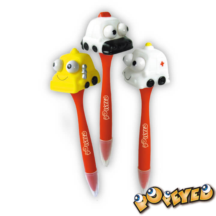 Mini Popeyed Pen Car Series Cute Pen F2062-16CAP