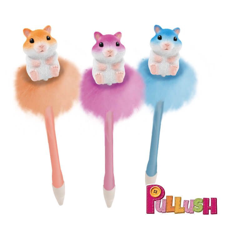 Pullush Hamster Feather Pen F2077-17HAP