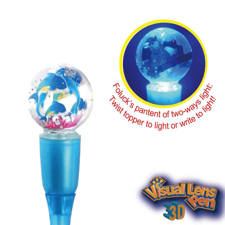 3D Visual Lens Pen Oceanarium II F2087-1PCOD