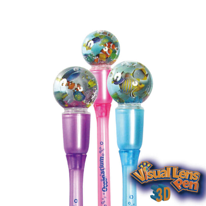 3D Visual Lens Pen Oceanarium F2087-1PIID