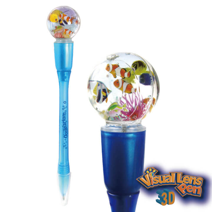 3D Visual Lens Pen Oceanarium F2087-1PTFD