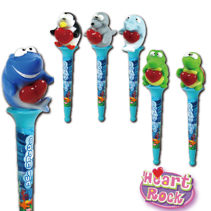 Heart Rock Pen Ocean Series Toy Pen F2088-19EES