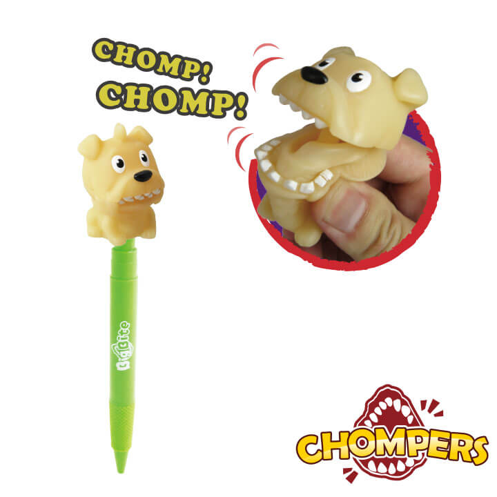 Chompers Retractable Pen Animal Series F2093-19CSP