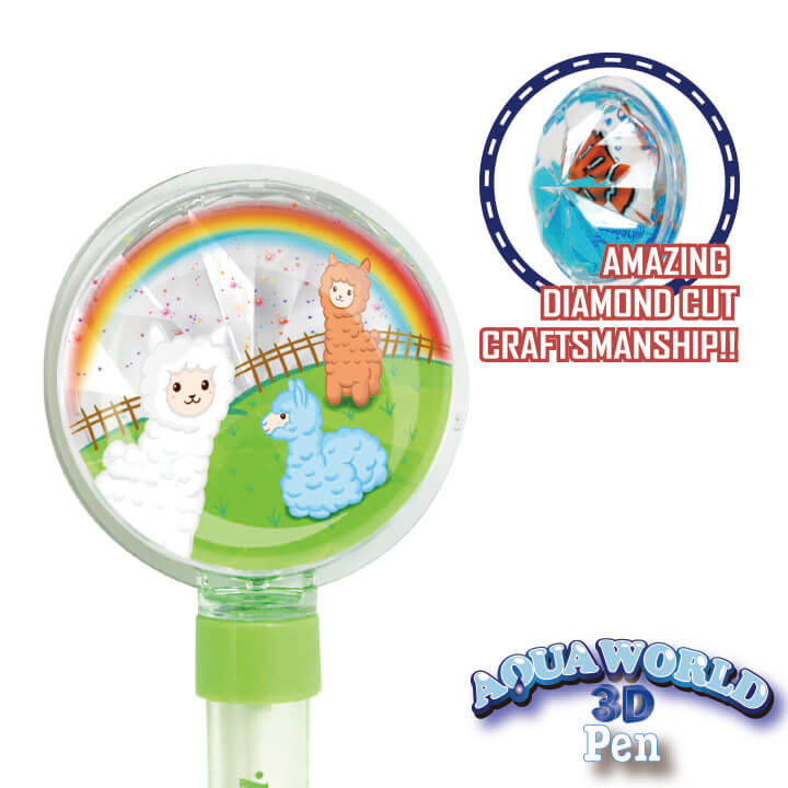 Aqua World 3D Pen Llama Series F2104-1VALD-A