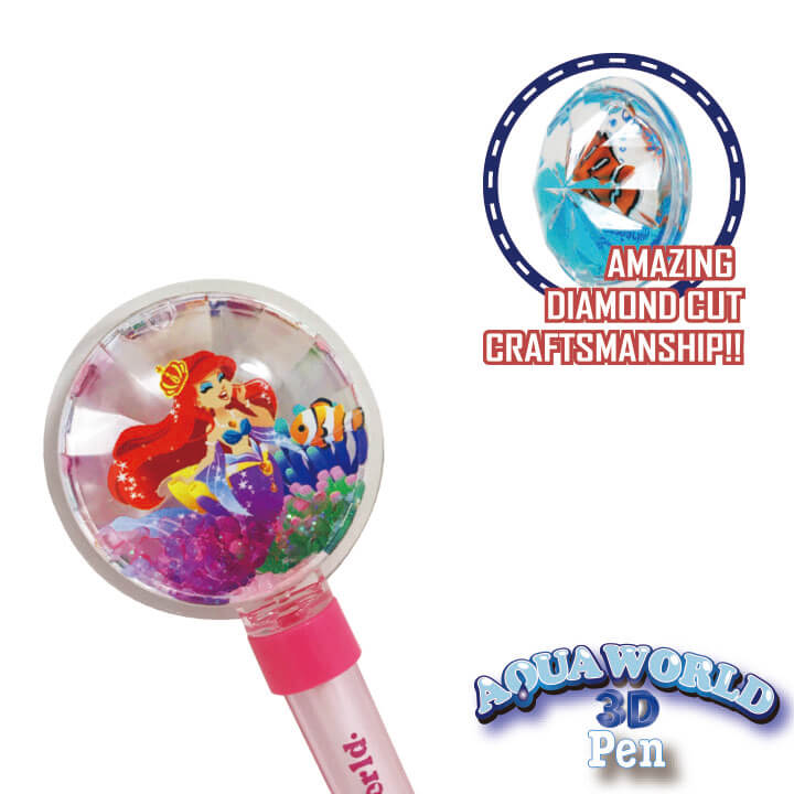 Aqua World 3D Pen Mermaid Series F2104-1VMED-A