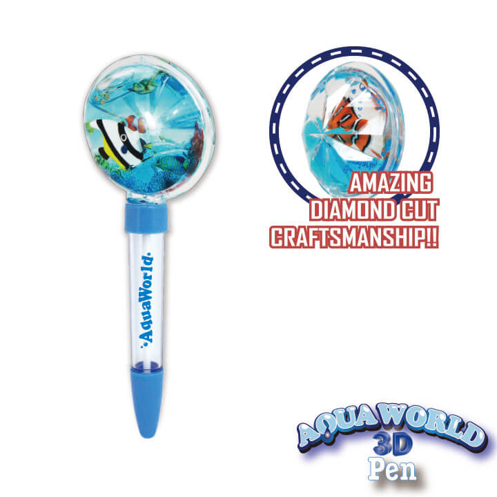 Aqua World 3D Ocean Series Liquid Pen F2104-1VOCD-C