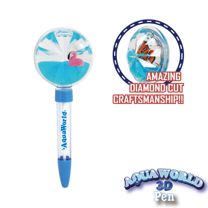 Aqua World 3D Pen Flamingo Series F2104-1VRCD-B