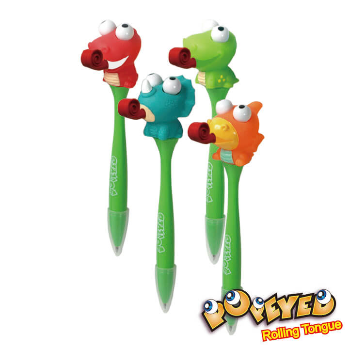 Popeyed Rolling Tongue Pen Dinosaur Series F2109-16DAP