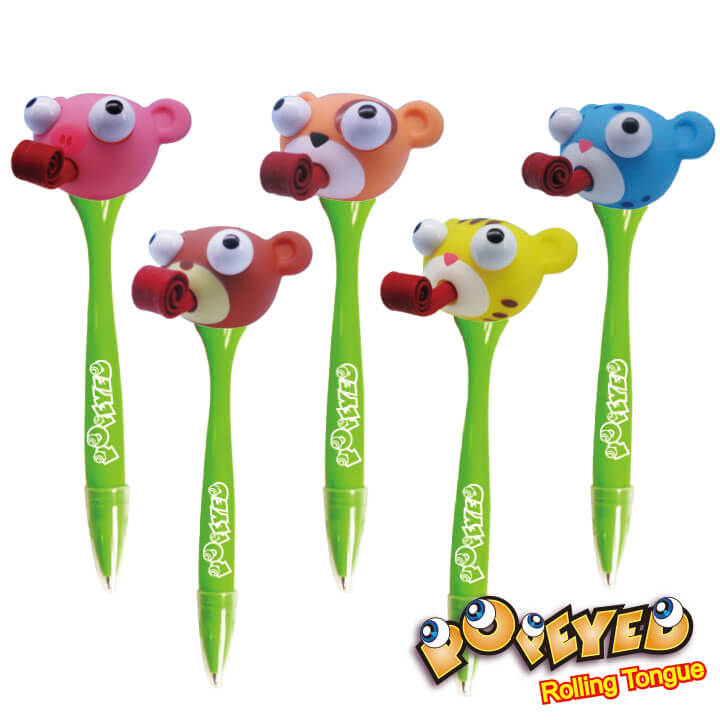 Popeyed Rolling Tongue Pen Animal Series F2109-16QAP