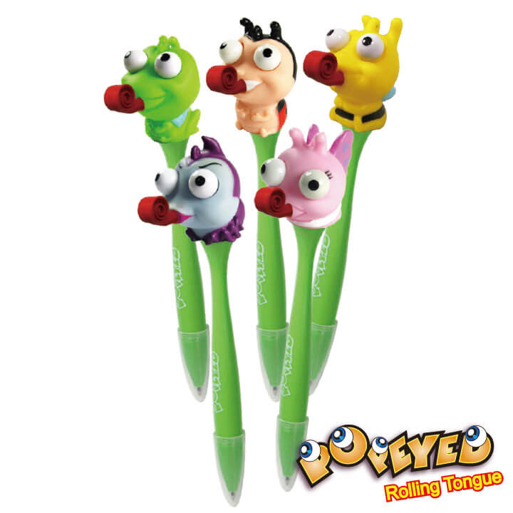Popeyed Rolling Tongue Pen Insect Series F2109-16XXP