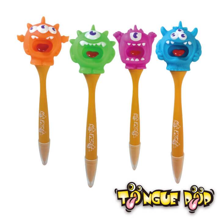 Tongue Pop Pen Monster Series F2110-16MOP