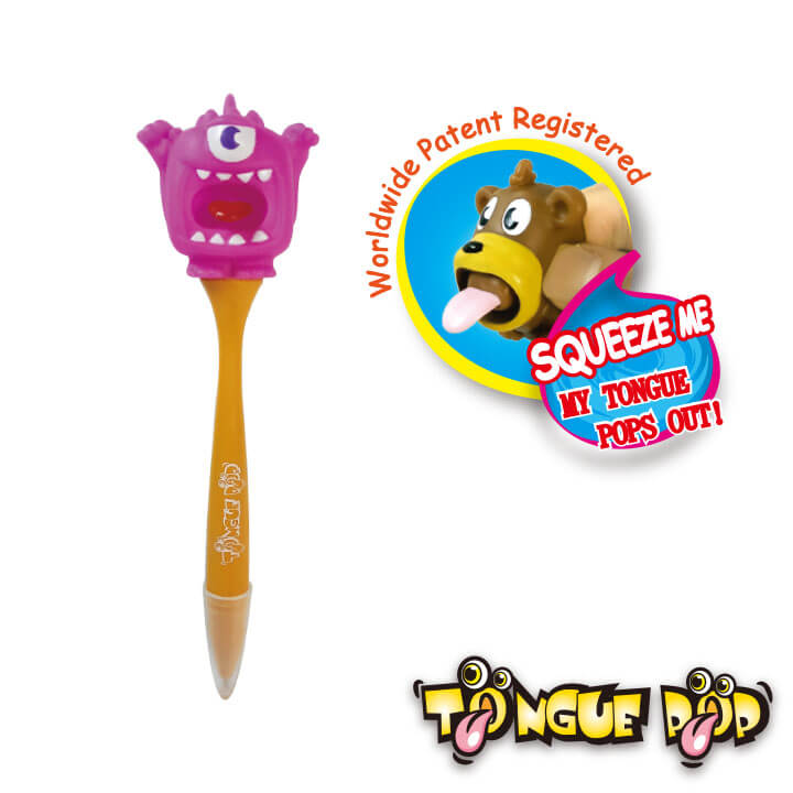 Tongue Pop Pen Monster Series F2110-16MOP