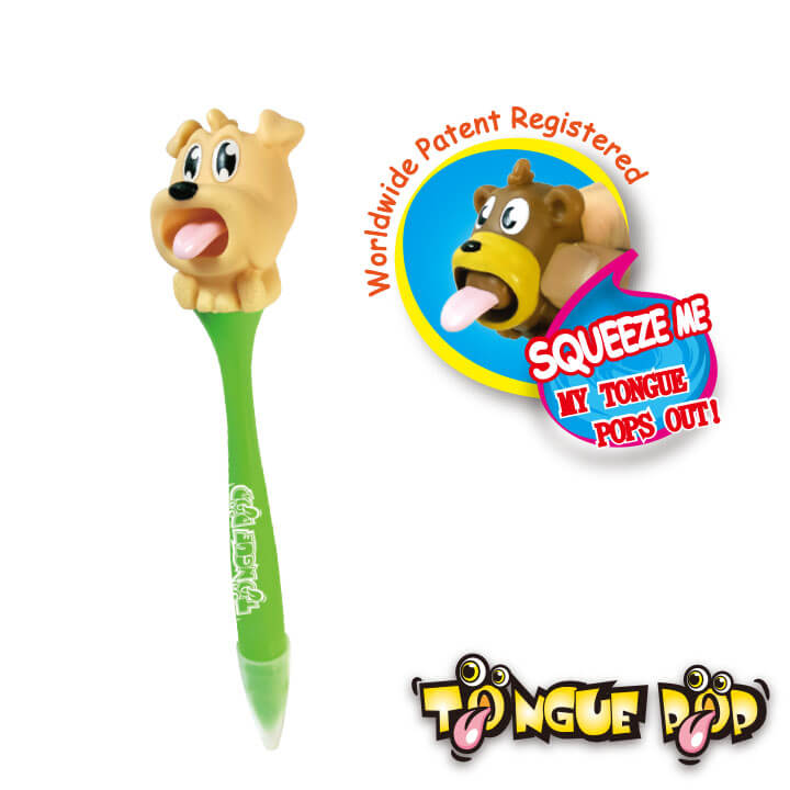 Tongue Pop Pen Dog Series Pen Toy F2110-16SAP