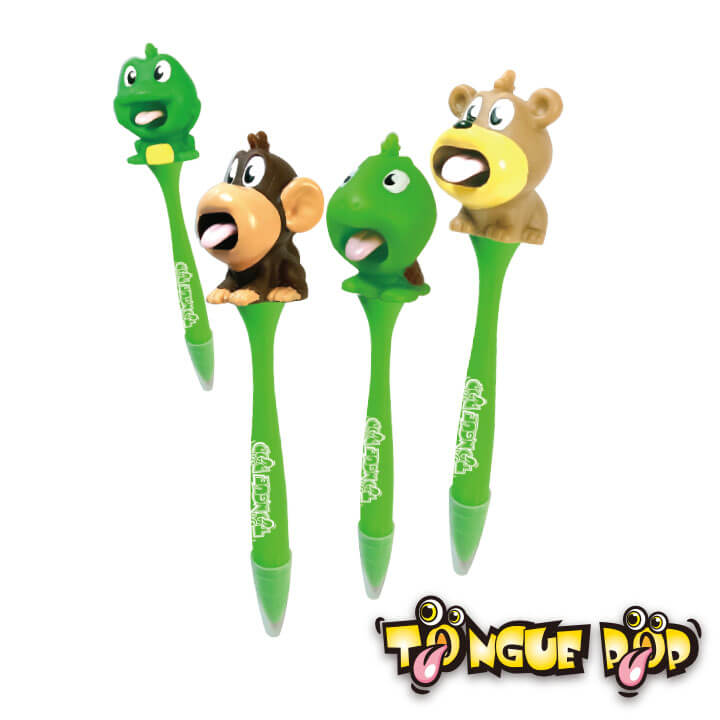 Tongue Pop Pen Animal Series Toy Pen F2110-16ZKP