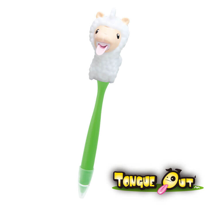 Tongue Out Pen Llama Series Toy Pen F2110-19ALD