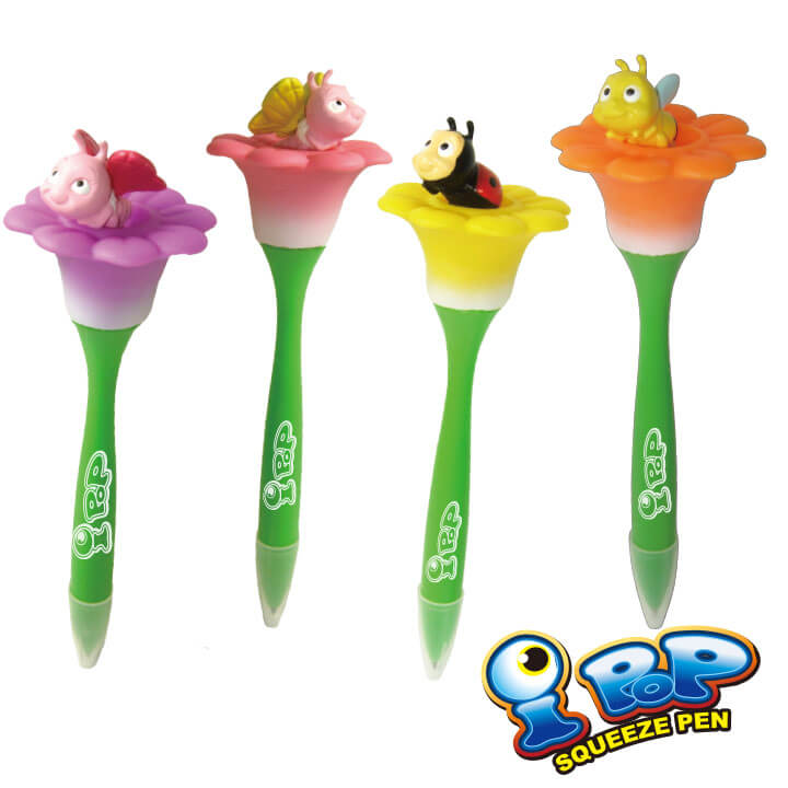iPop Squeezer Pen Insect Series Toy Pen F2620-16IND