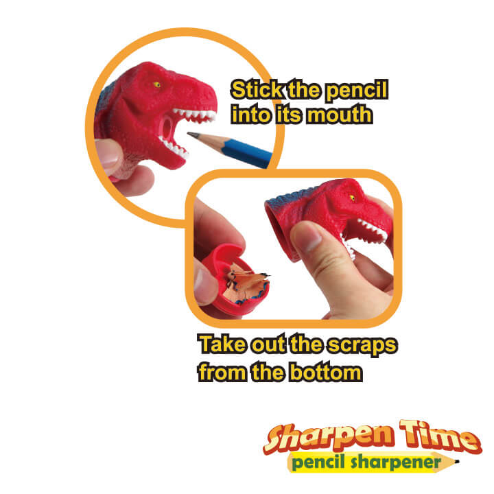 Sharpen Time Pencil Sharpener Dinosaur Series F3010-15DID