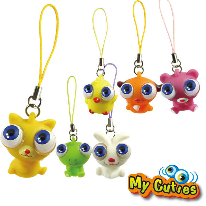 My Cuties Cell Phone Pendant Animal Series F4020-17SSD