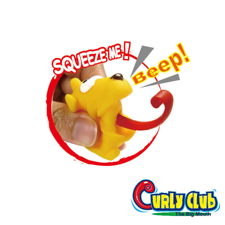 Curly Club KC Animal Series Toy Keychain F4034-11DDD