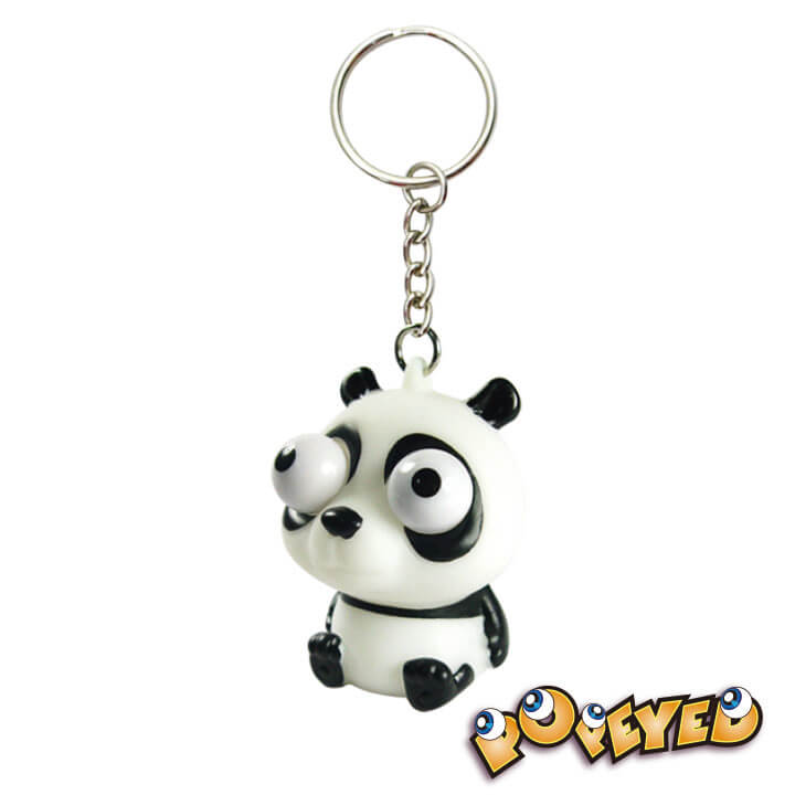 Popeyed Keychain Panda F4062-1795D