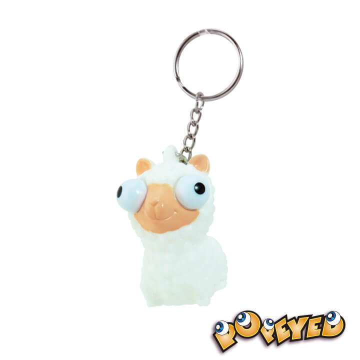 Popeyed Keychain Llama Series F4062-17ALD