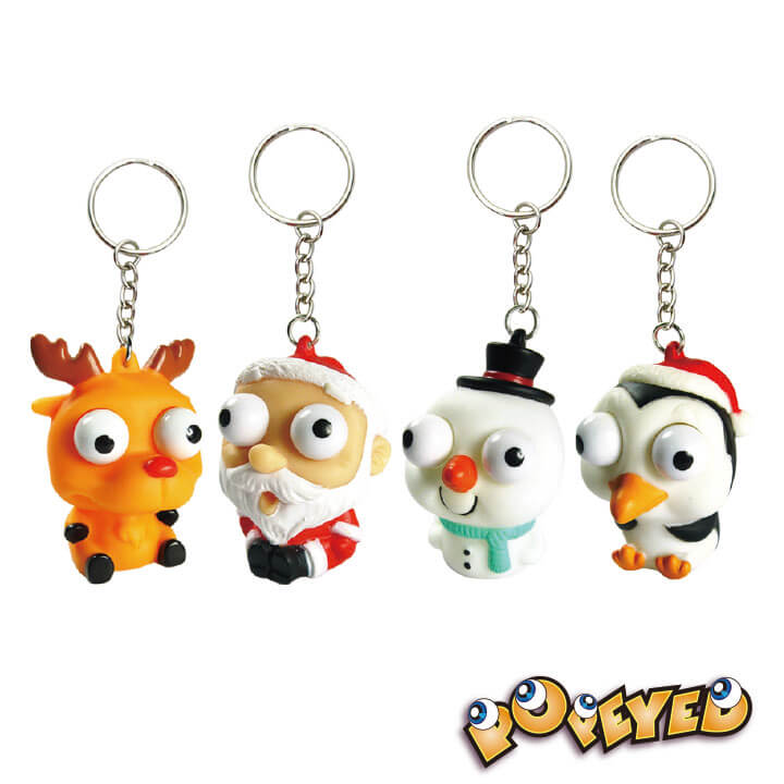 Popeyed Keychain Christmas Series F4062-17BBD