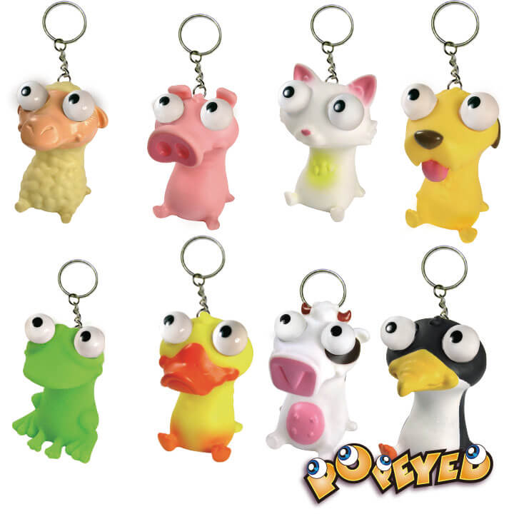 Mini Popeyed Keychain Animal Series F4062-17FMD