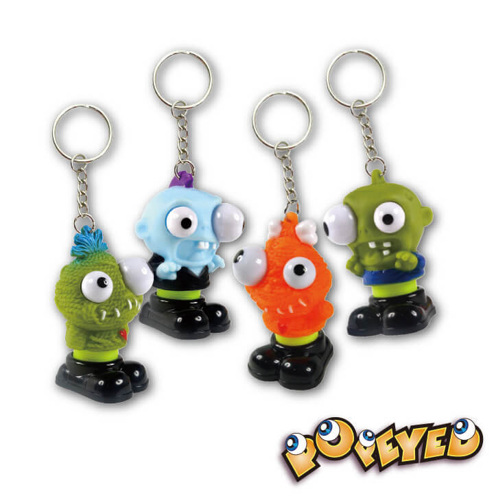 Popeyed Spring Keychain Horror Series F4062-1JSZD