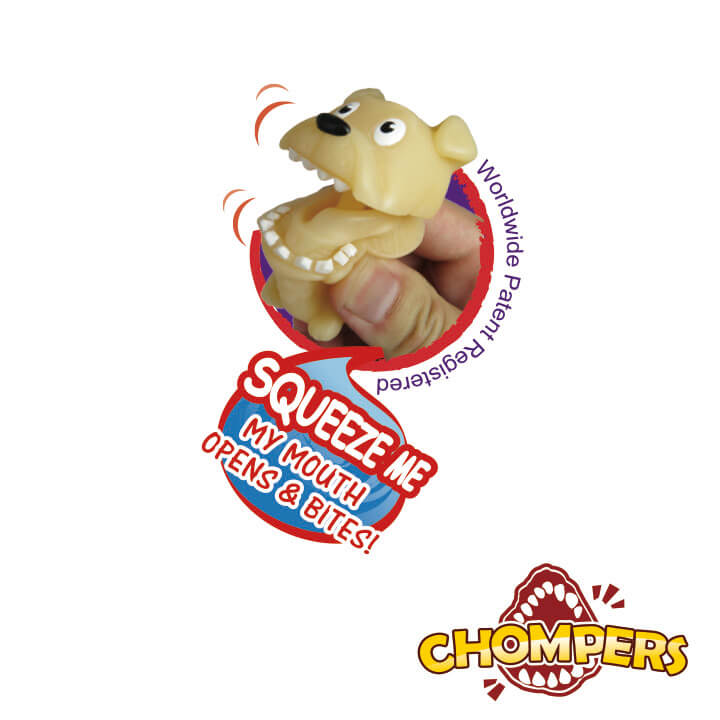 Chompers Keychain Animal Series F4093-17CSD