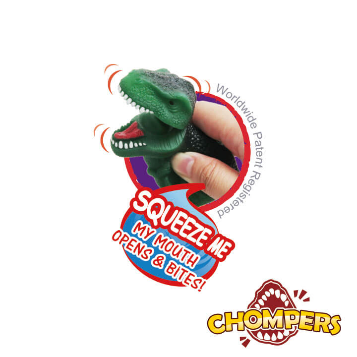 Chompers Keychain Dinosaur Series F4093-17DID