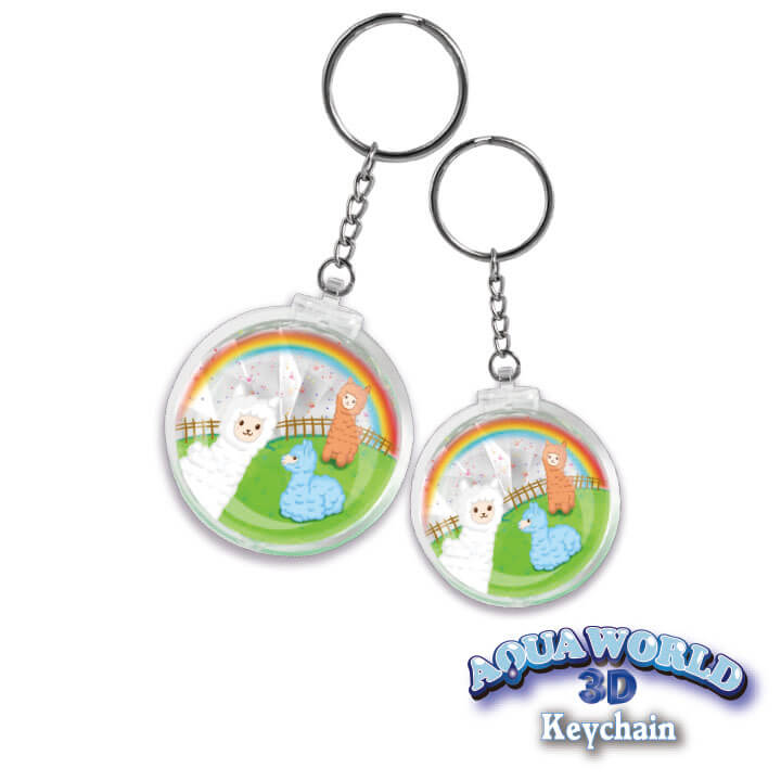 Aqua World 3D Keychain Llama Series F4104-1NALD-A