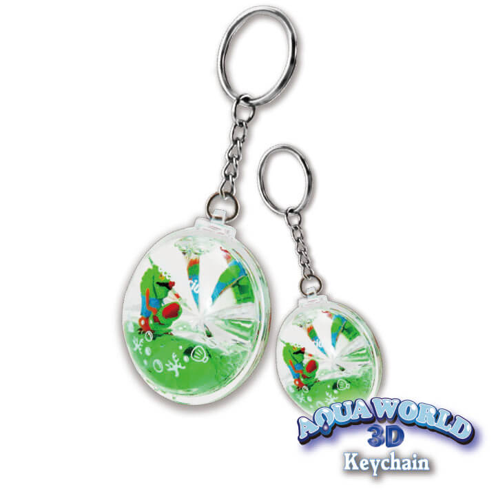 Aqua World 3D Keychain Animal Series Liquid Keychain F4104-1NAND-1