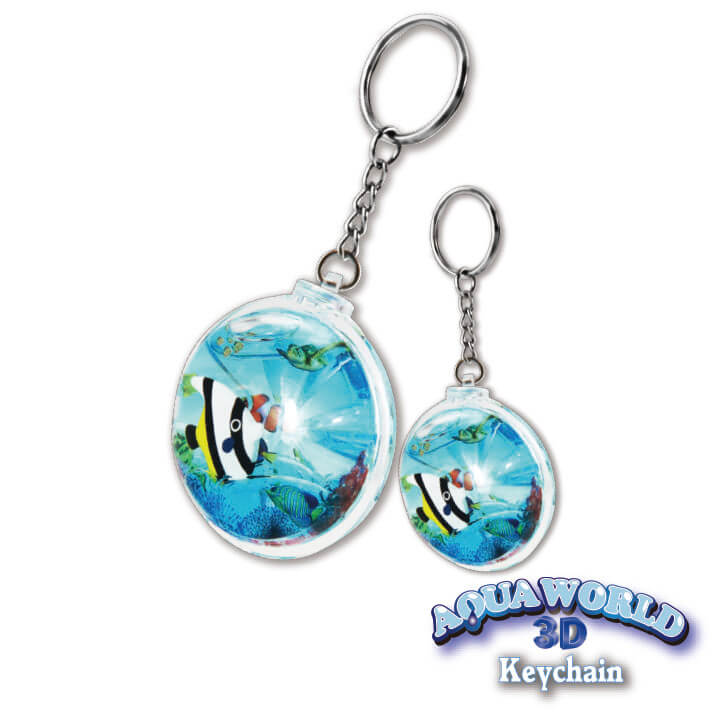 Aqua World 3D Keychain Ocean Series F4104-1NOCD-C