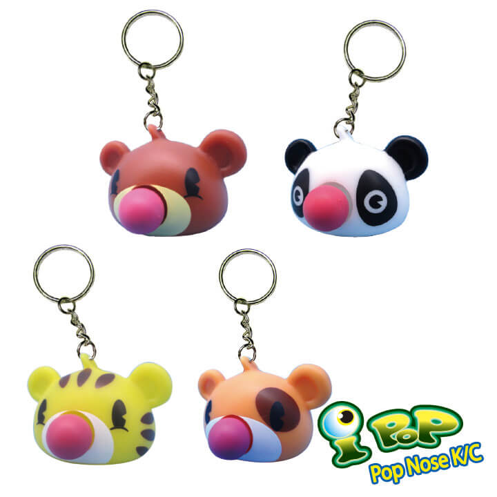 iPop Pop Nose Keychain Animal Series F4107-17AAD