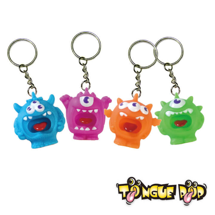 Tongue Pop Keychain Monster Series F4110-11MOD