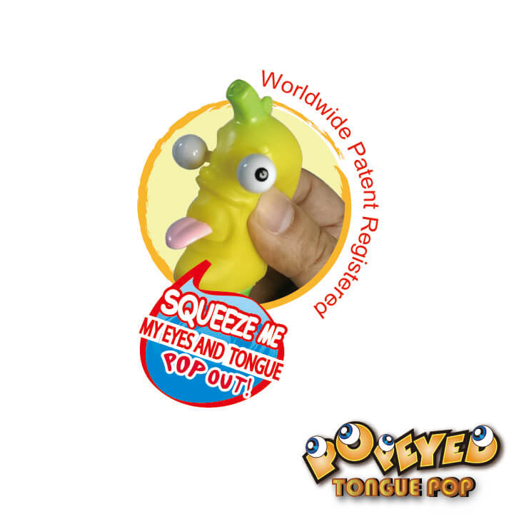 Popeyed Tongue Pop Keychain Fruit Series F4110-17BFD