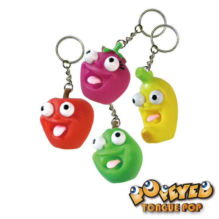 Popeyed Tongue Pop Keychain Fruit Series F4110-17BFD