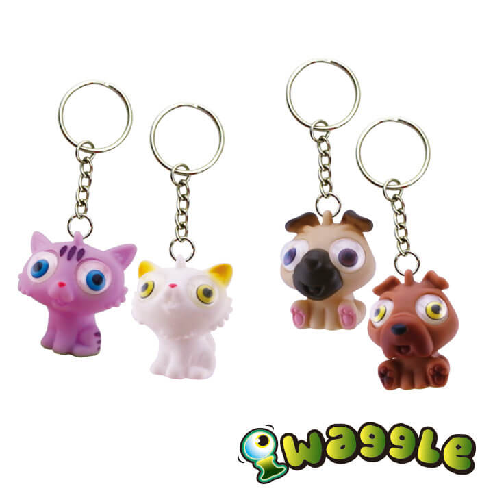 iWaggle Keychain Dog & Cat Series F4123-11CDD