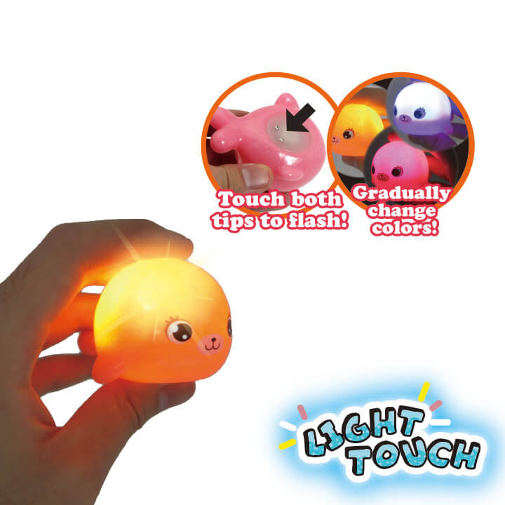 Light Touch Flash Keychain Narwhal Series F4127-12NAD