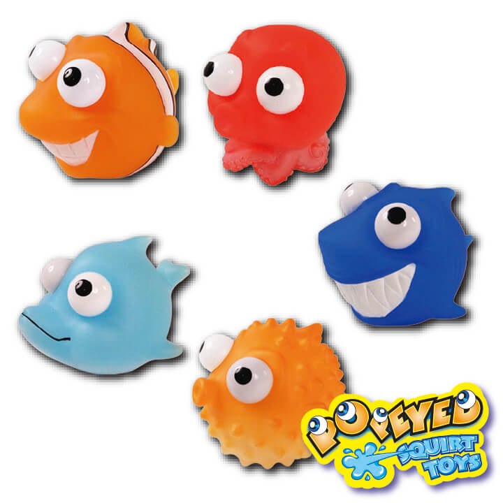 Popeyed Squirt Toys Ocean Series F5062-1SBAD