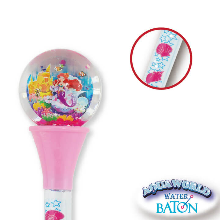 Aqua World Water Baton Single Ended Mermaid Series F5122-1GMED