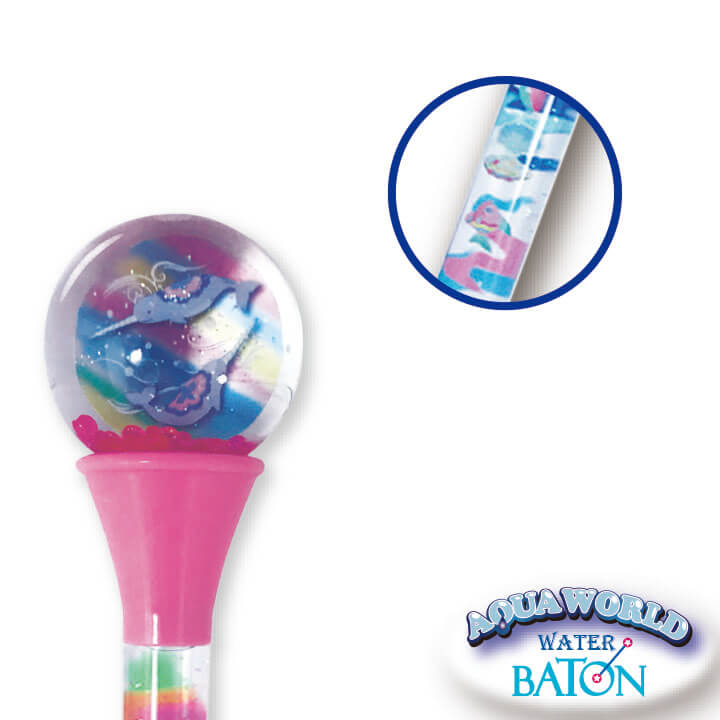 Aqua World Water Baton Single Ended Narwhal Series F5122-1GNAD