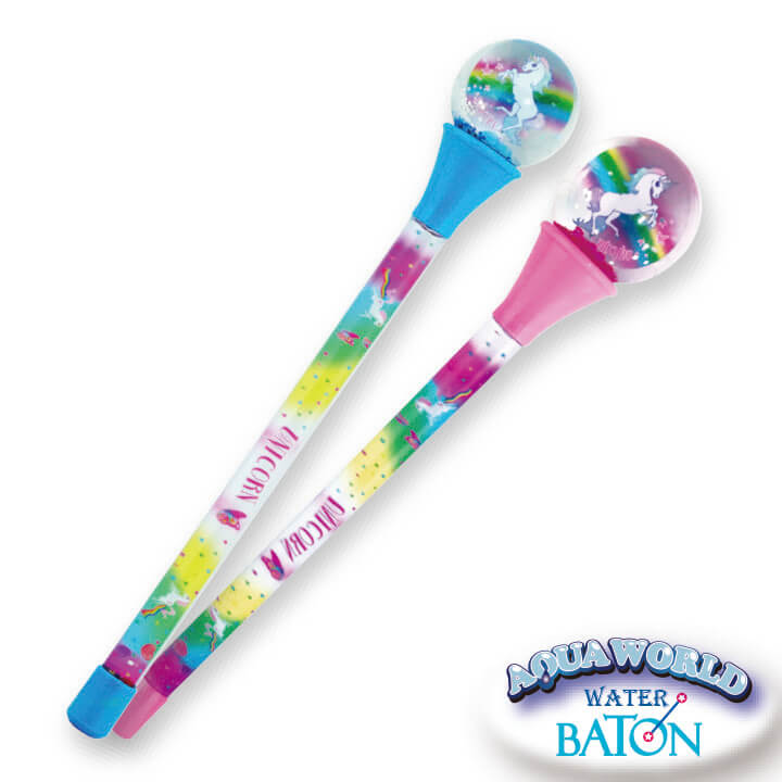 Aqua World Water Baton Single Ended Unicorn Series F5122-1GUND